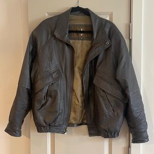 Joshua Ross leather jacket. 100% leather.